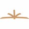 Ekena Millwork Davenport Timber Gable Bracket, Western Red Cedar, 96"W x 44"H x 1 1/2"D x 5 1/2"F, 11/12 Pitch GBW096X44X0206DAV00SWR - alternate 2